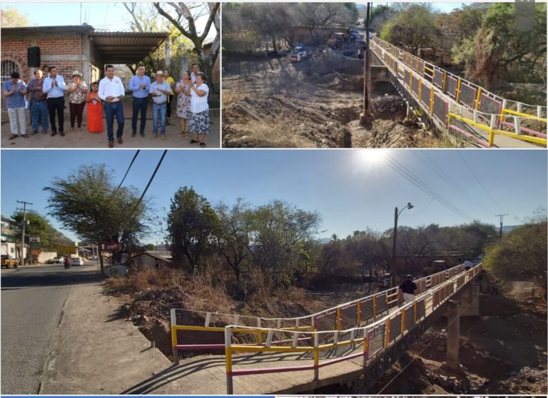 Juan Luis García da inicio a la construcción del puente vehicular en la colonia Los Capires