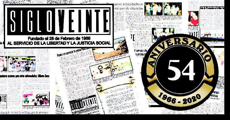 Feliz 54 aniversario Siglo Veinte
