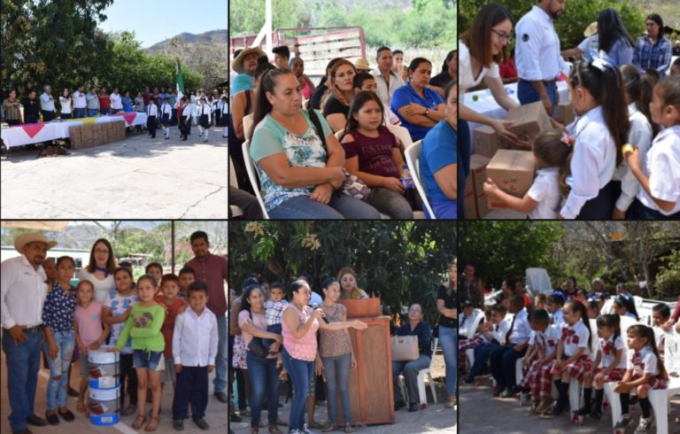 Entrega Jazmín Arroyo otra aula en favor de la educación