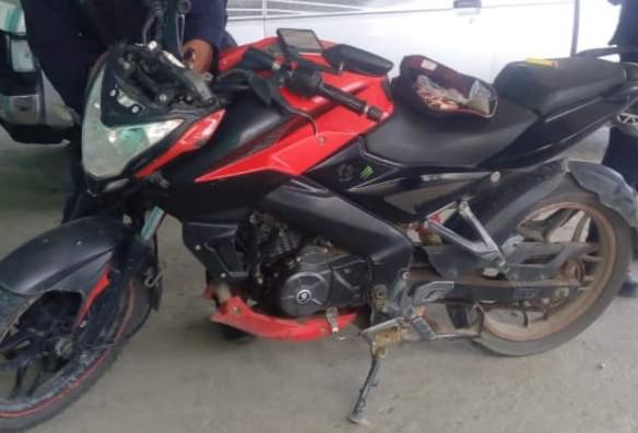 Detienen en Cútzeo a sujeto en posesión de motocicleta robada