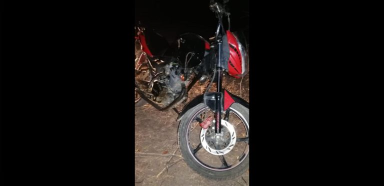En la colonia El Chamizal de Huetamo fue recuperada una motocicleta robada