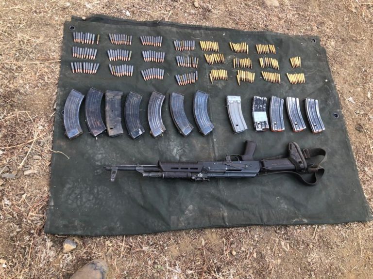 Inhabilitan campamento de célula delictiva en Huetamo