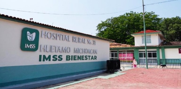 Suman 6 trabajadores del Hospital Rural IMSS Bienestar de Huetamo infectados por la atención médica de COVID-19