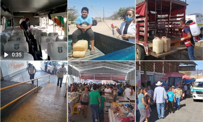 Huetamo intensifica sus medidas preventivas contra el Covid-19