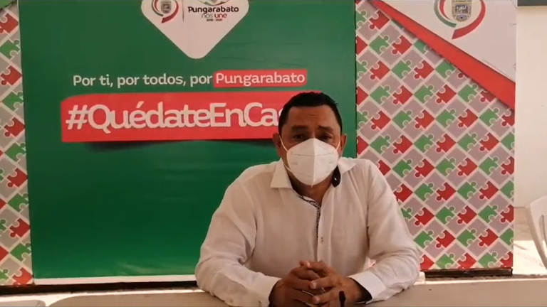 El alcalde de Pungarabato confirma 2 casos de personas contagiadas de Covid-19 en su municipio