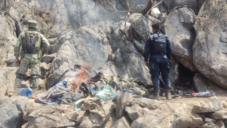 Destruyen en San Lucas otro campamento clandestino