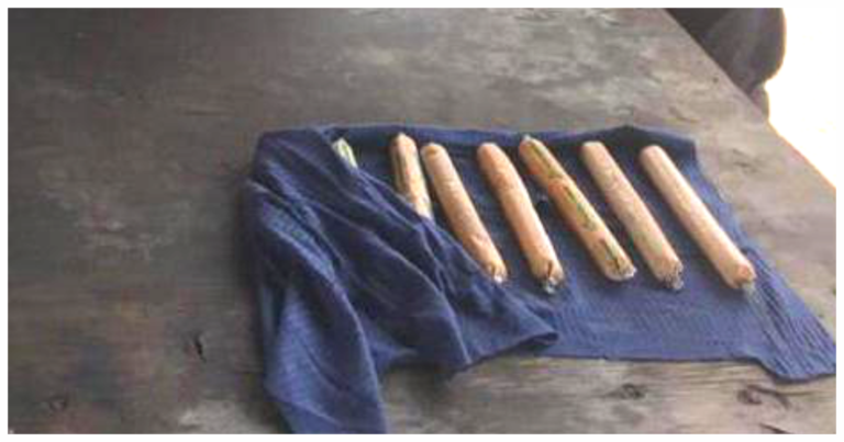 En Huetamo un sujeto fue arrestado con dinamita