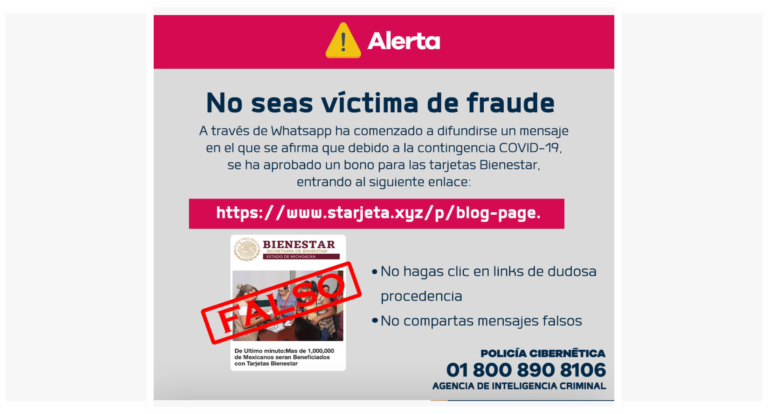Alertan a no caer en fraudes cibernéticos ante contingencia por COVID-19