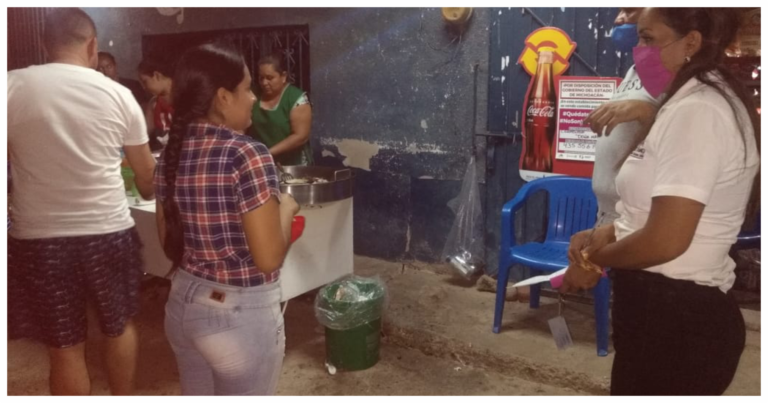 Implementa Ayuntamiento de Huetamo brigadas de concientización en cenadurías, restaurantes y puestos de comida