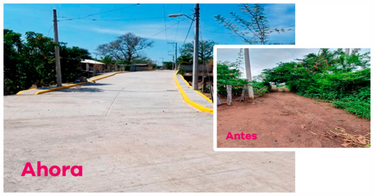 Concluye la SCOP obra vial en Paso de Núñez