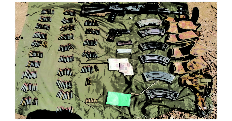 Menor de edad es detenido en San Lucas en posesión de armas de fuego y 260 cartuchos útiles