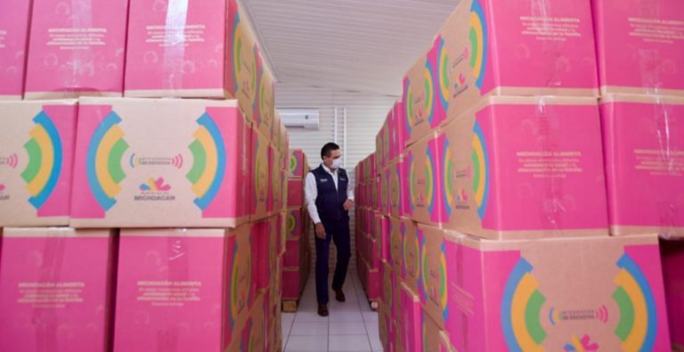 Da Gobernador banderazo para llevar alimentos a los municipios y asegura que no va a permitir que se lucre con la necesidad de la gente