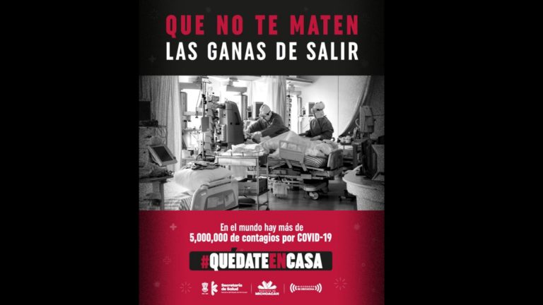 “Que no te maten las ganas de salir”, nuevo llamado de Gobierno del Estado a quedarse en casa