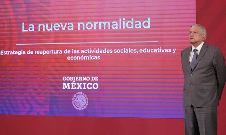 Presenta Gobierno Federal plan de tres etapas para regresar a “ la nueva normalidad”