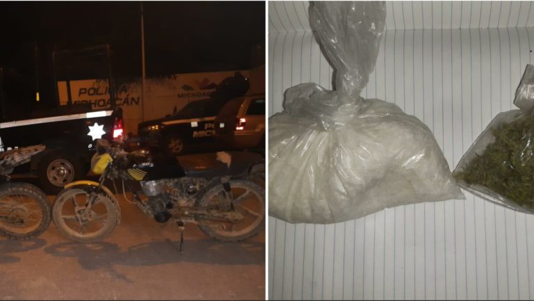 4 mujeres y un hombre fueron detenidos con metanfetamina y marihuana