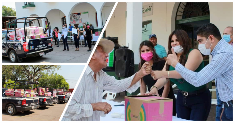 Dan banderazo de arranque al Programa Michoacán Alimenta en Tiquicheo