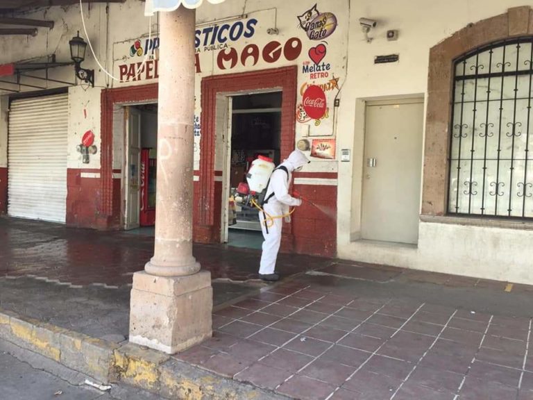 Permanentes las labores preventivas contra el COVID-19 del Ayuntamiento de Huetamo