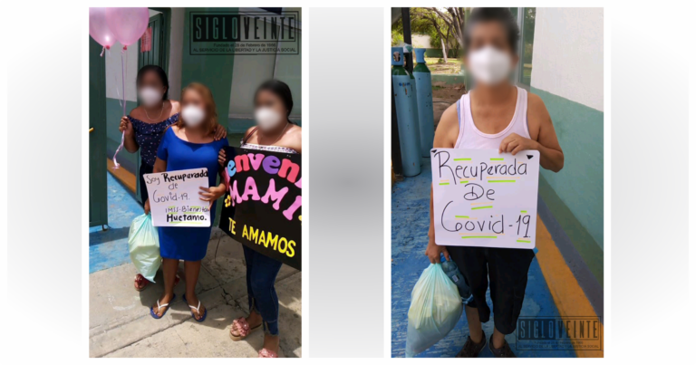 Dan de alta a 2 pacientes recuperadas de COVID-19 en el IMSS Bienestar de Huetamo