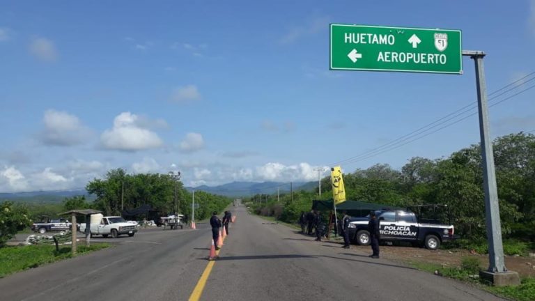 Con Bandera Amarilla refuerza SSP acciones para mitigar COVID-19 en Huetamo