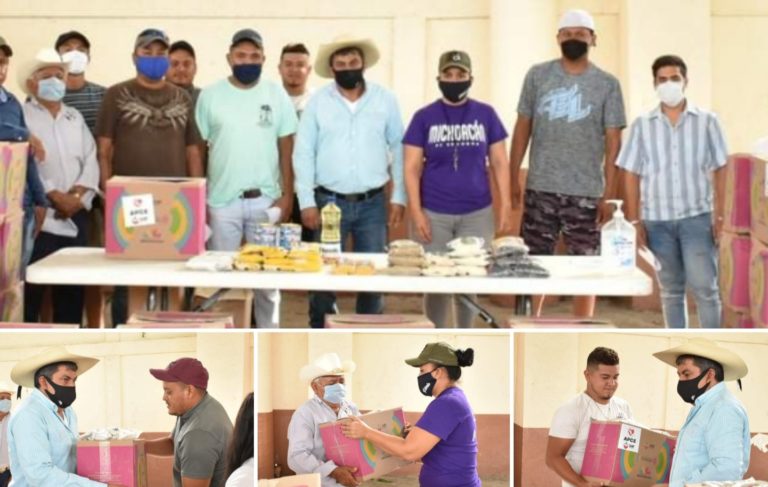 Músicos del municipio de San Lucas son beneficiados programa Michoacán Alimenta