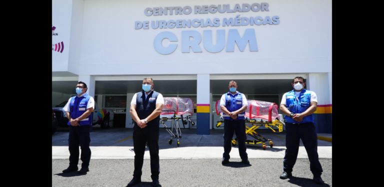 Paramédicos del CRUM sin contagios por COVID-19