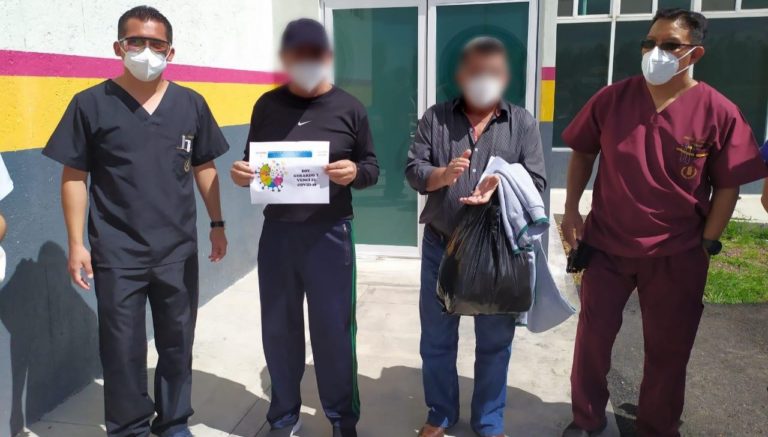 Hombre de 69 años superó el COVID-19  en el Hospital Comunitario de Tuzantla