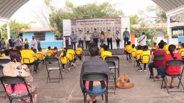 La Escuela Primaria Emiliano Zapata de Los Hornitos cuenta ahora con techo elevado