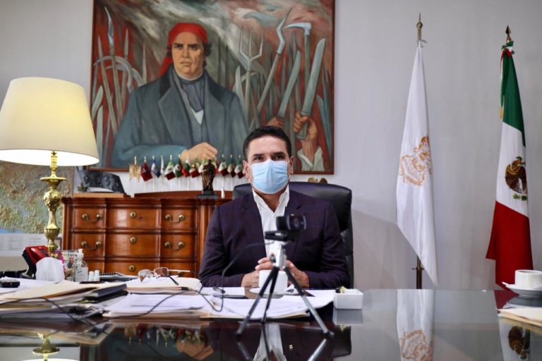 El arranque del ciclo escolar en Michoacán será virtual, porque la epidemia nos exige estar a la altura de las circunstancias, modificar nuestros hábitos y pensar en comunidad: Gobernador