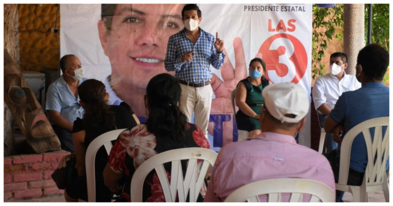 El líder estatal del PAN se reúne con liderazgos de Huetamo, Carácuaro, Tiquicheo, Tzitzio y San Lucas