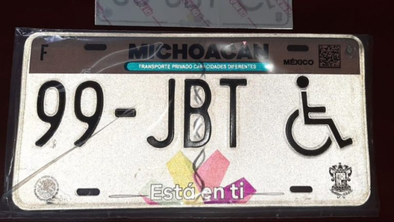 ¿Sabes cuáles son los requisitos para la dotación de placas para personas con discapacidad?
