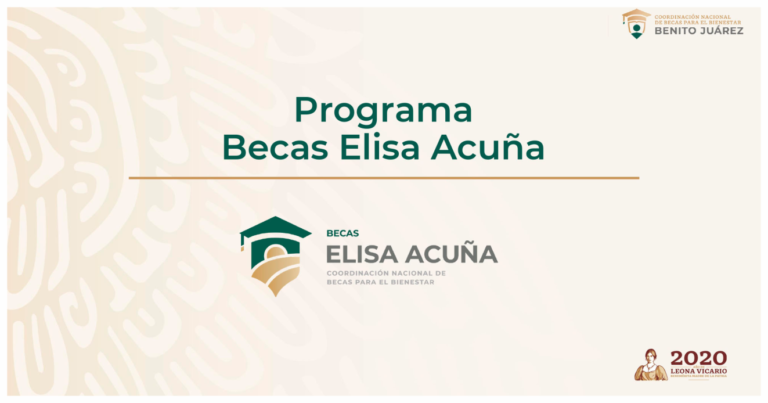 Presentan las Becas Elisa Acuña para estudiantes de universitaria
