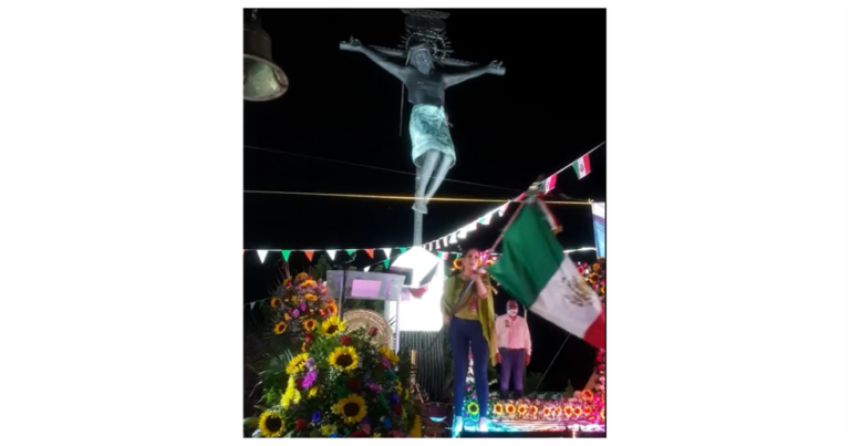 Lamenta Secretario de Gobierno de Michoacán ceremonia multitudinaria del Grito de Independencia en Carácuaro