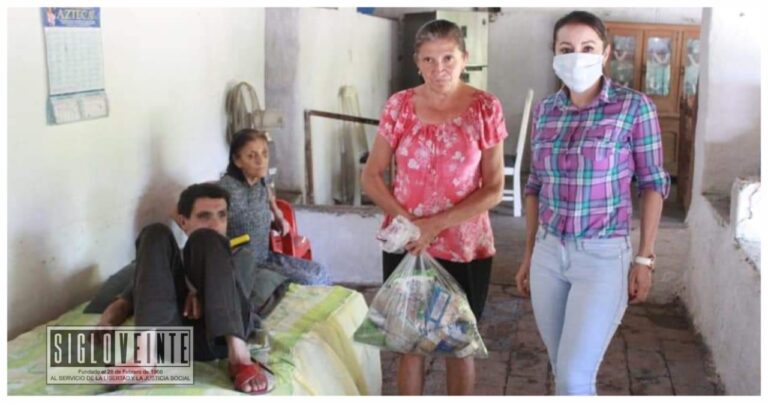 Lleva DIF de Huetamo apoyo alimentario a comunidades de la zona rural