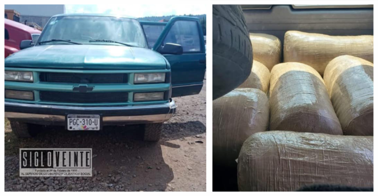 Dos menores de edad fueron detenidos con 135 kilos de marihuana en La Estacada