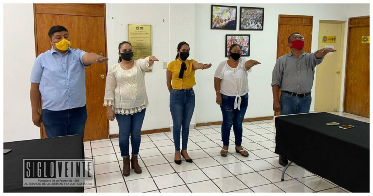 Tomó protesta la nueva  Dirección Ejecutiva Municipal del PRD en Nocupétaro