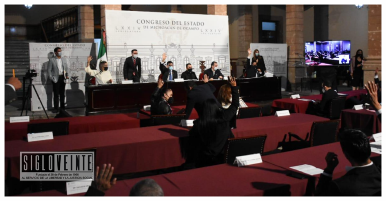 Aprueba el Congreso del Estado de Michoacán en lo general reforma a la Ley de Ingresos del Estado de Michoacán para el ejercicio 2020