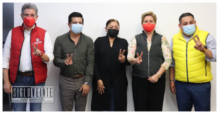 Dirigentes del PRI, PAN y PRD en el Estado, se mostraron optimistas por conformar un gran equipo por Michoacán de cara a los comicios del 2021