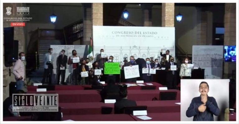 Reprueba y condena el Congreso del Estado insultos y agresiones a diputados por parte de seguidores de Morena