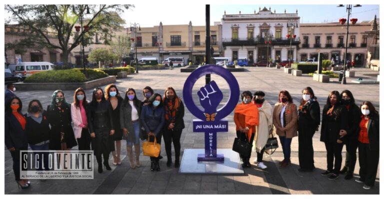 Con un monumento, 14 municipios recuerdan a mujeres víctimas de violencia de género
