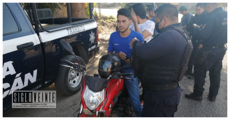 Inicia en Huetamo operativo para el uso correcto de las motocicletas