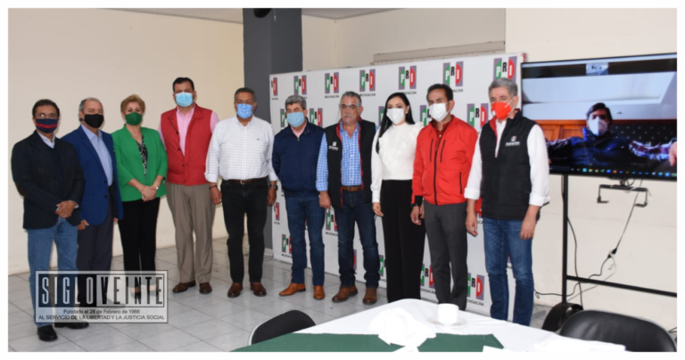 Reafirman aspirantes priistas a la gubernatura de Michoacán su institucionalidad a su partido