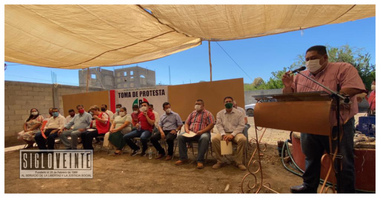 Héctor Moreno deja la dirigencia municipal del PRI Huetamo, Pedro Hernández toma protesta como nuevo titular