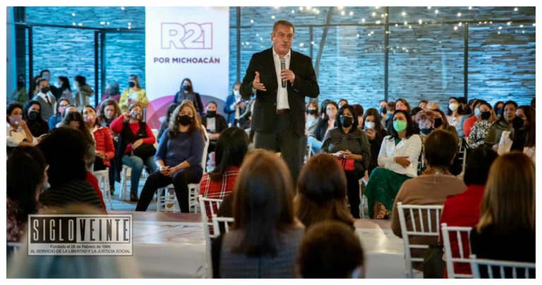 Grupos de mujeres respaldaron proyecto de Raúl Morón para Michoacán