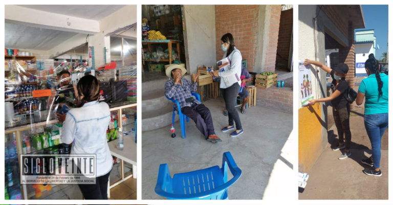 Fortalece gobierno municipal de Tuzantla acciones para reducir contagios por COVID-19