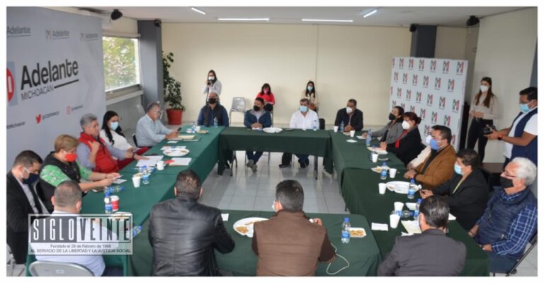 Presidentes municipales priístas sumados al Equipo por Michoacán