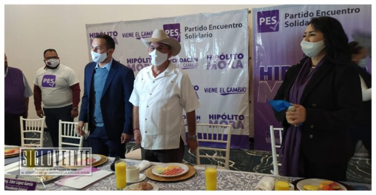 El exlíder de las autodefensas Hipólito Mora, buscará la candidatura del Partido Encuentro Social al gobierno de Michoacán