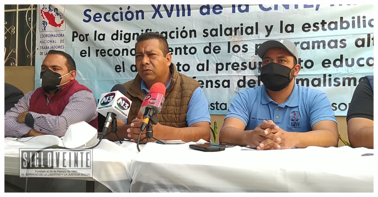 La CNTE acusó a SEGOB de ceder a chantajes del grupo Poder de Base