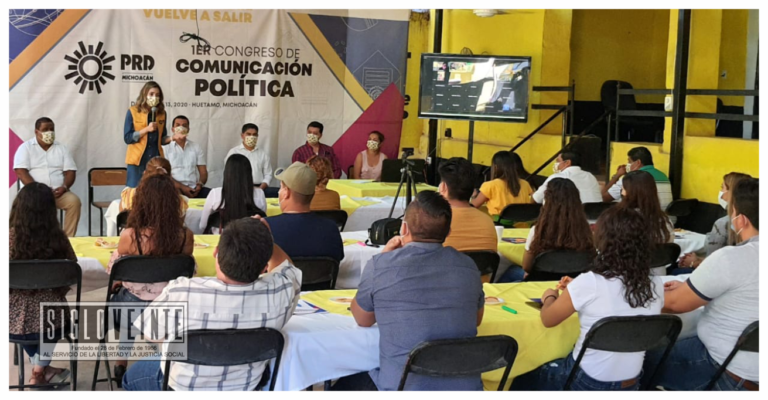 Realiza el PRD el Primer Congreso de Comunicación Política en Huetamo