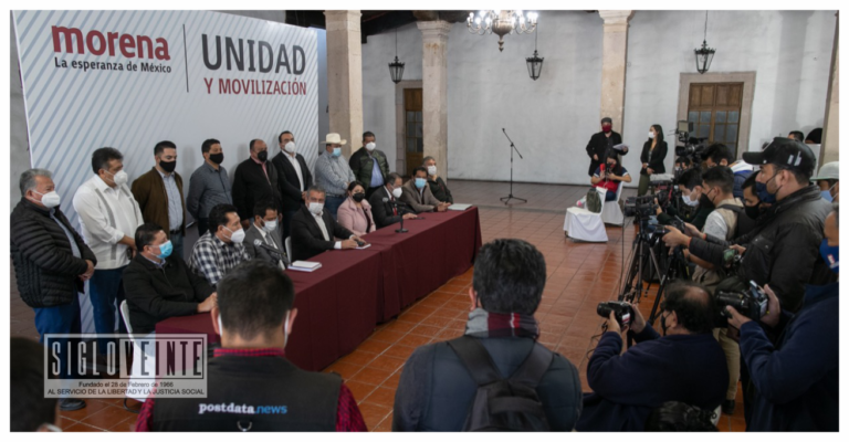 Alcaldes de MORENA y PT cierran filas con Raúl Morón