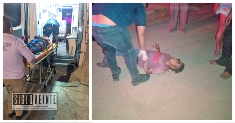 Dos lesionados al chocar dos motos en Cútzeo